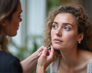 Application de maquillage professionnel